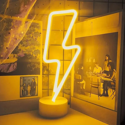 Lightning Neon Signs Gaming Light