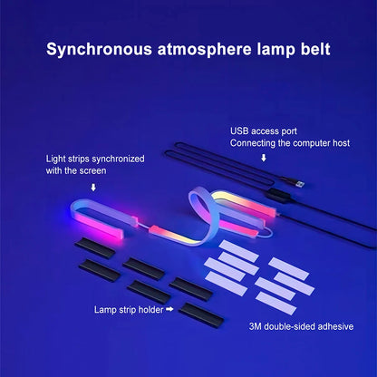 Ambient Backlight RGB Strip for PC Monitor