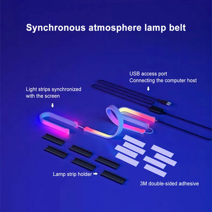 Ambient Backlight RGB Strip for PC Monitor