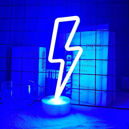 Lightning Neon Signs Gaming Light