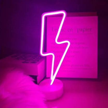 Lightning Neon Signs Gaming Light