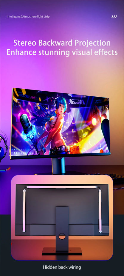 Ambient Backlight RGB Strip for PC Monitor